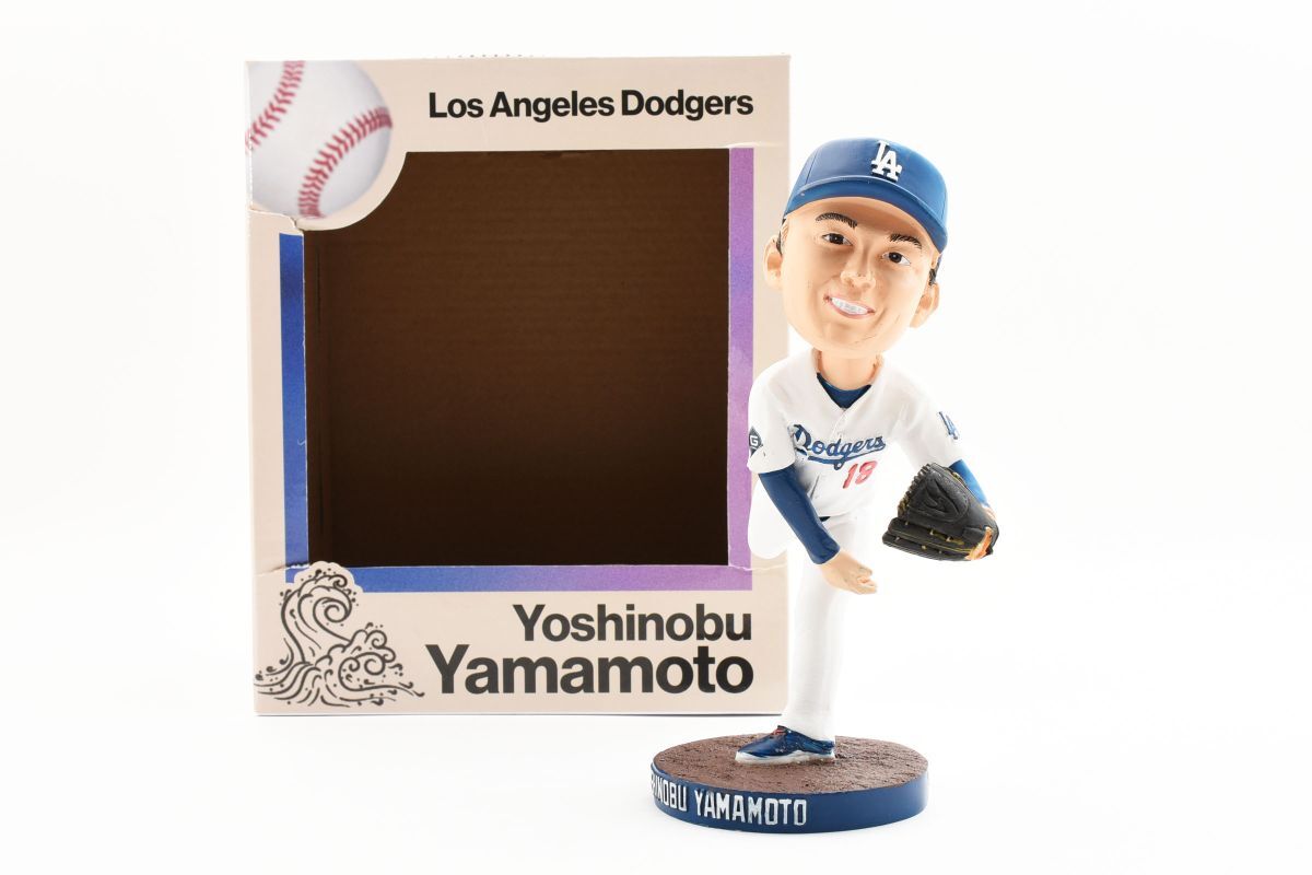 山本由伸】 2024年ドジャース 移籍記念ボブルヘッド #ドジャース#大谷