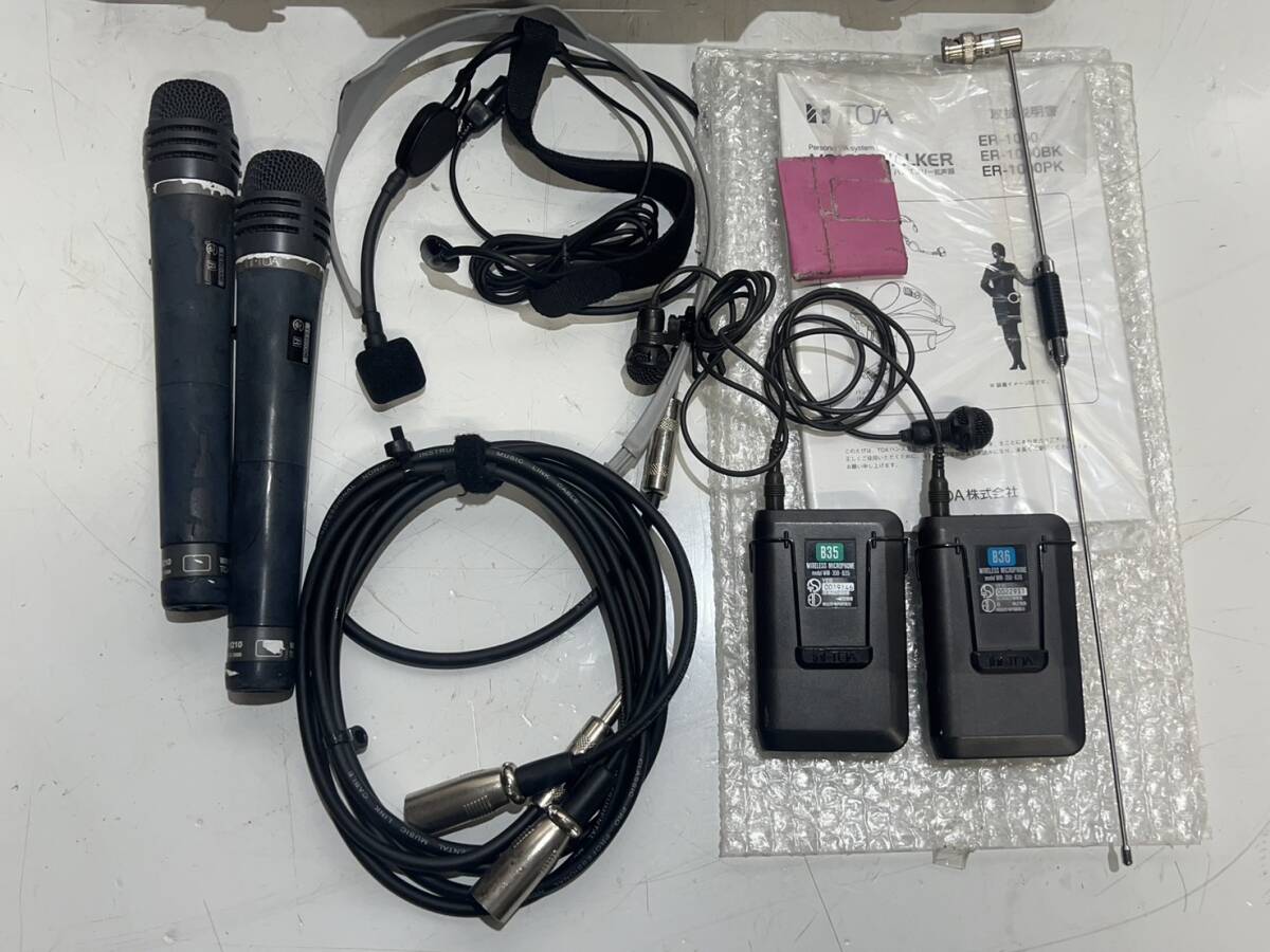 TOA WT-750B TOA WM-350-B36 ワイヤレスチューナー