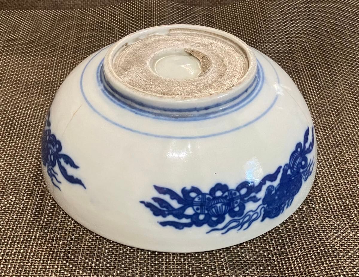 江戸、明治時代の深鉢特大 直径32センチ 江戸、明治時代の深鉢特大