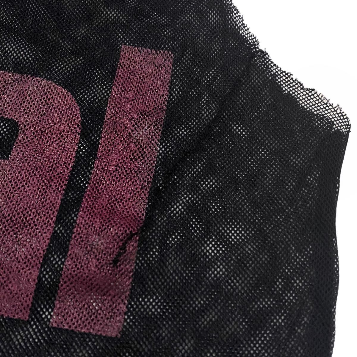 raf simons archive 05ss タンクトッププリント 黒 赤 raf simons