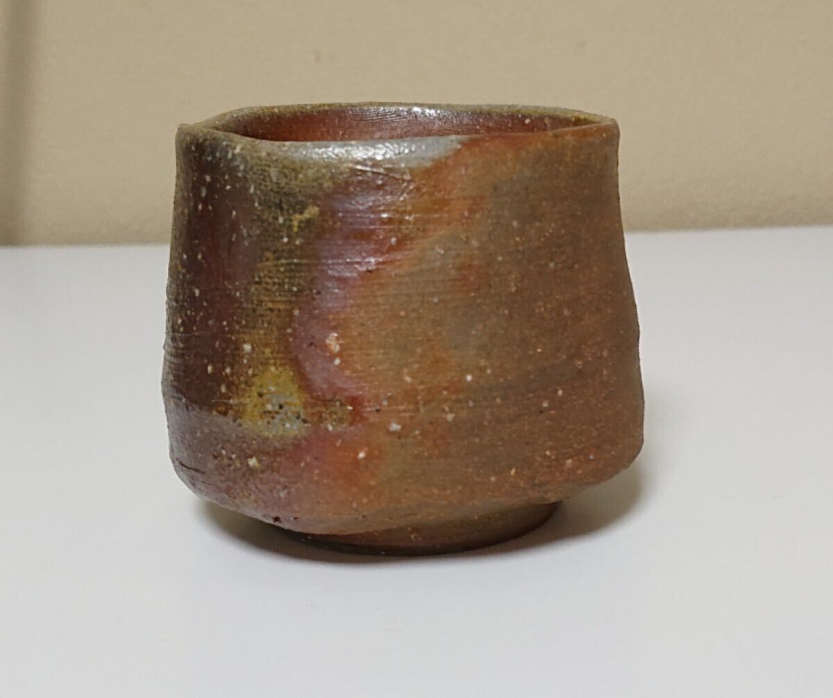□ 窯出し 直買い品 備前焼作家 / 大谷敬二郎 作 ビールマグ 大 ・B