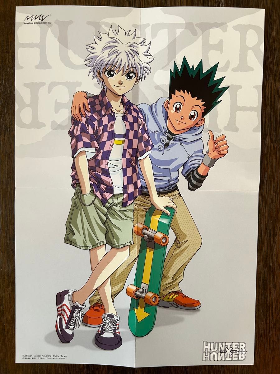 HUNTER×HUNTER ポスター キルア 希少 激レア HUNTER×HUNTER DVD 初回