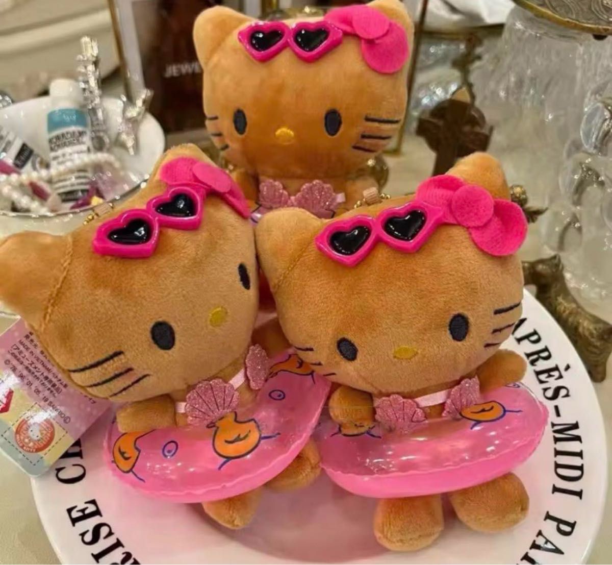 レア‼️日焼けハローキティ インカンスタンド ぬいぐるみ レア