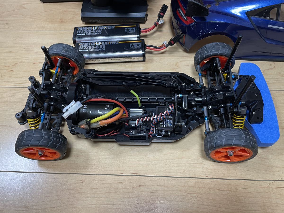 タミヤ TT02 タイプSフルセット NSXボディ メカ付き(プロポ サーボ