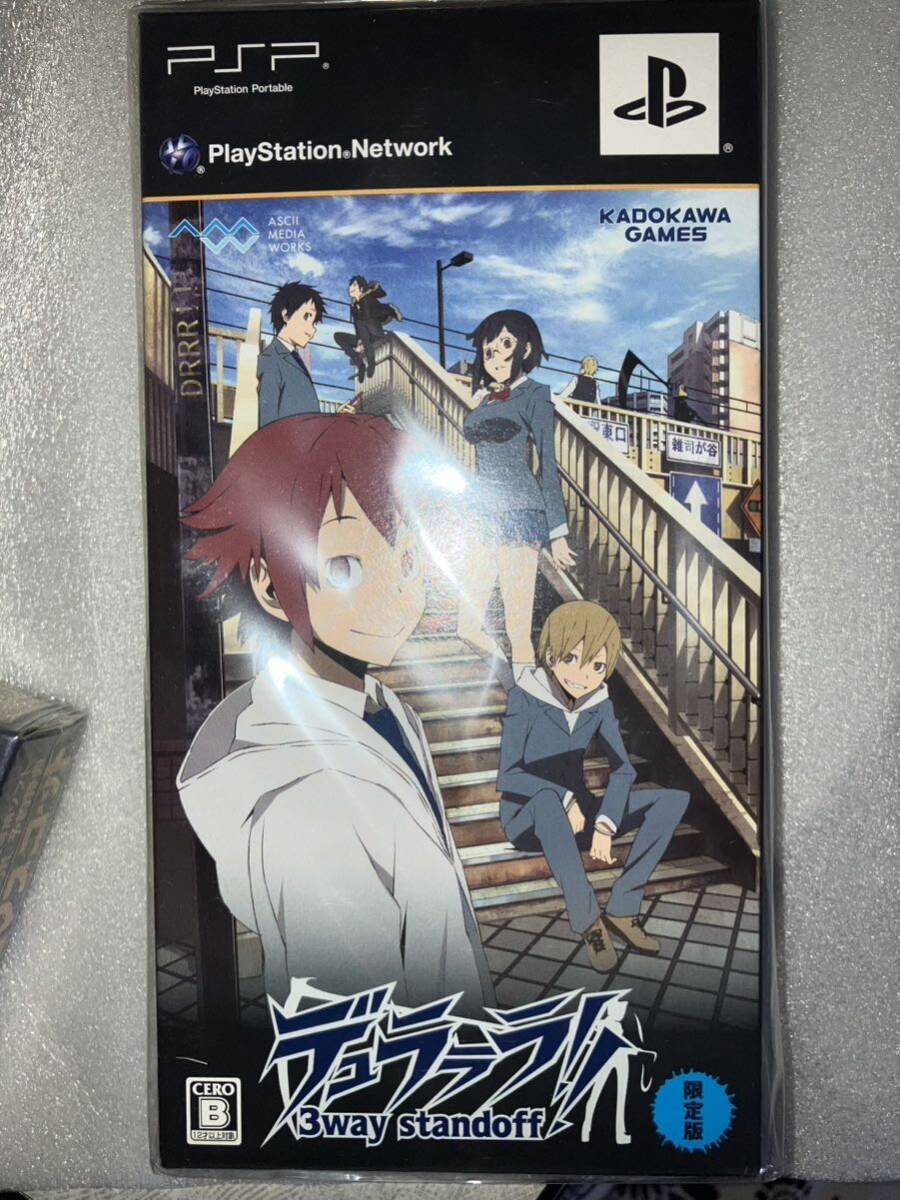 PSP デュラララ!!3way standoff B2サイズポスター 袋付き PSP