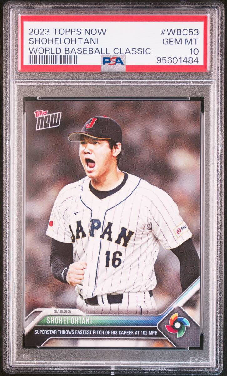 PSA10】2023 TOPPS 大谷翔平 WBCカード #WBC12 PSA10】2023 TOPPS 大谷