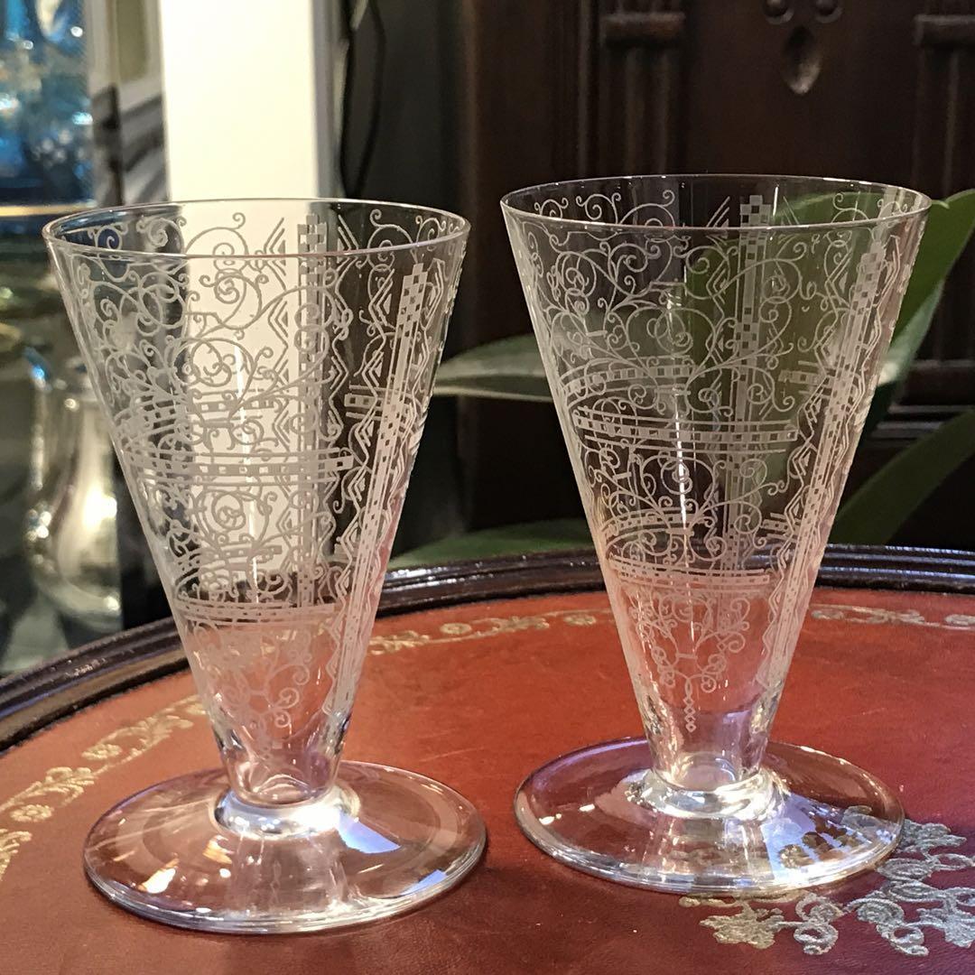 輝くオールドバカラ セルポンティーヌの香水瓶 #78 【1916年】