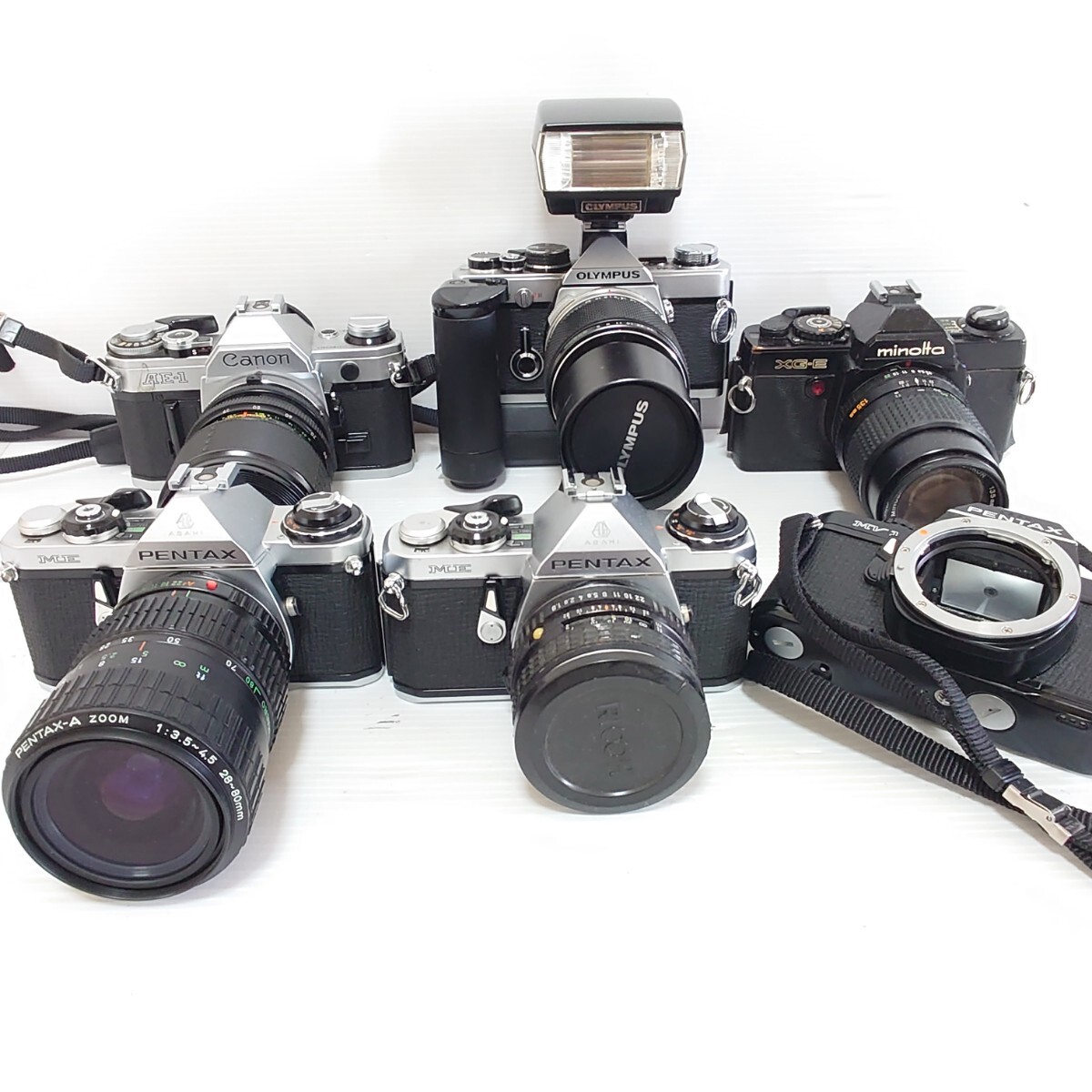 大量 フィルムカメラ まとめ売り ジャンクMINOLTA OLYMPUS Canon