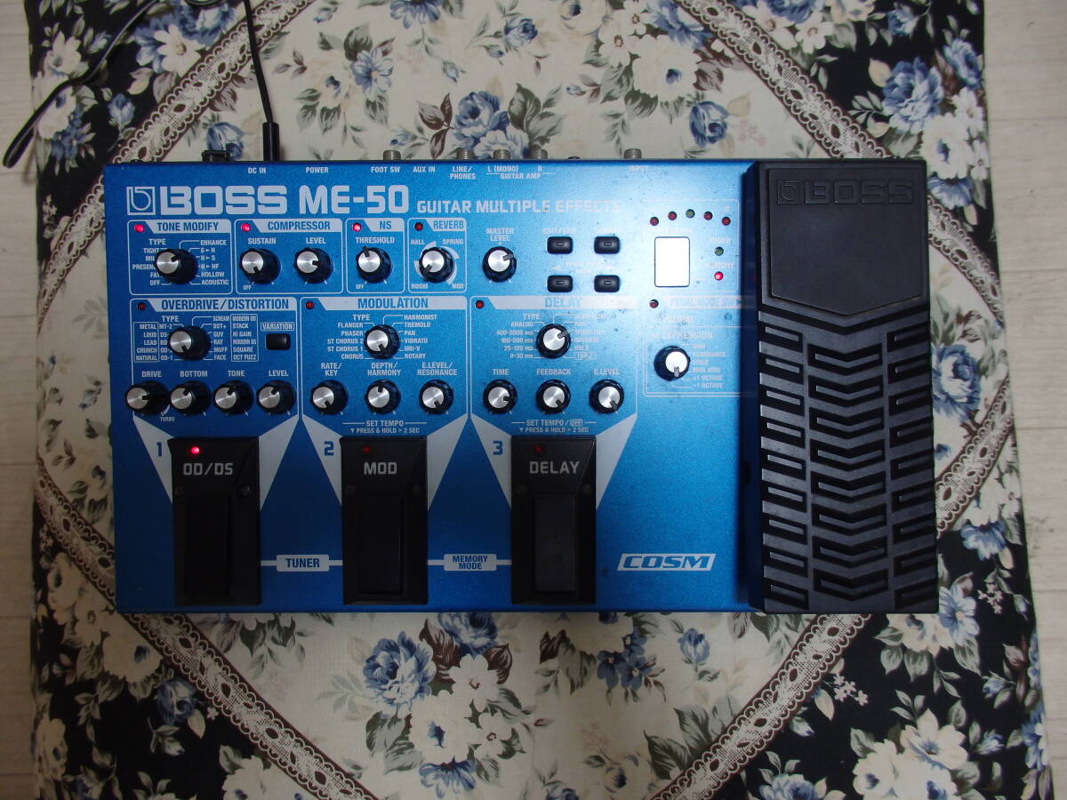 BOSS ME-50 ACアダプター付き 電源AC付き]BOSS ME-50 BOSSのACアダプター、