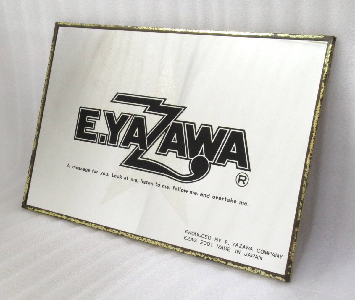 矢沢永吉 パブミラー スリーロゴ ミラー 矢沢永吉 パブミラー