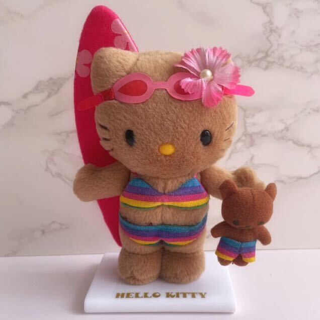Sanrio Hello kitty水着 日焼け キティ サーフ マスコット Sanrio