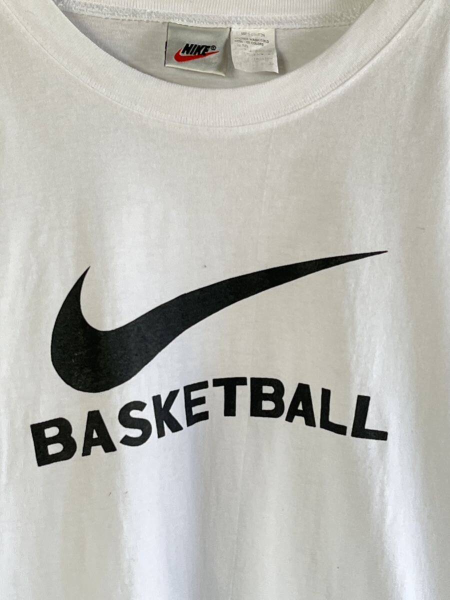 90s 90年代 NIKE ナイキ 銀タグ Tシャツスウッシュ バスケットボール