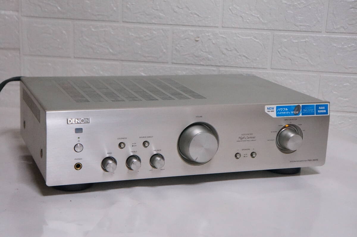DENON PMA-390RE (黒) 2017年製 インテグレーテッドアンプ