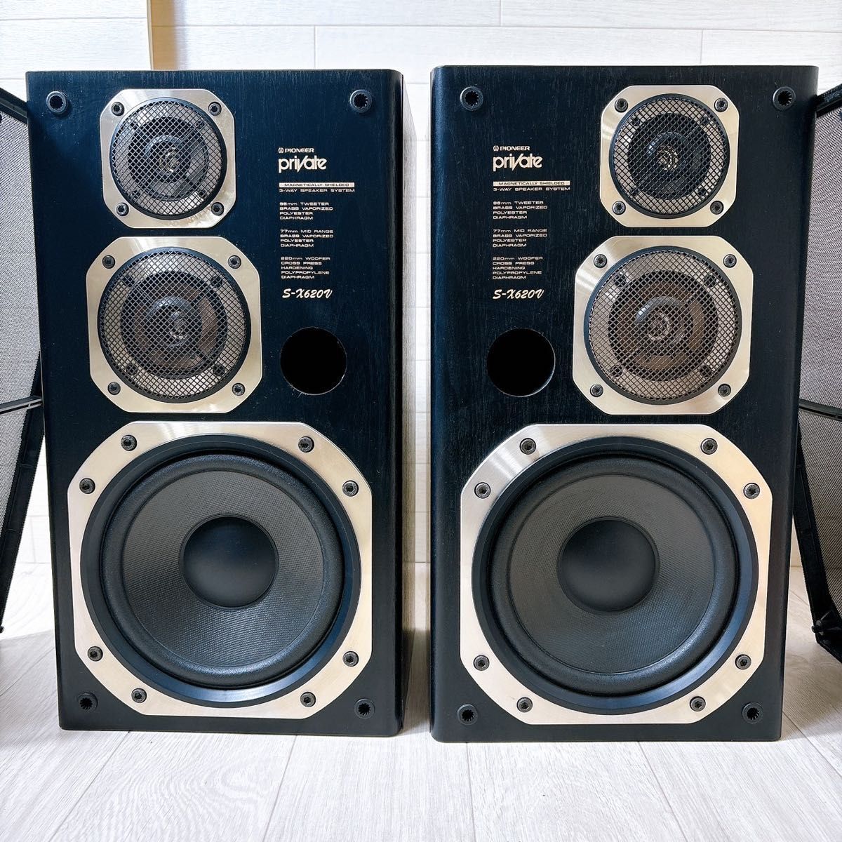 税込 品 PIONEER パイオニア 3WAY スピーカー コレクション ペア S
