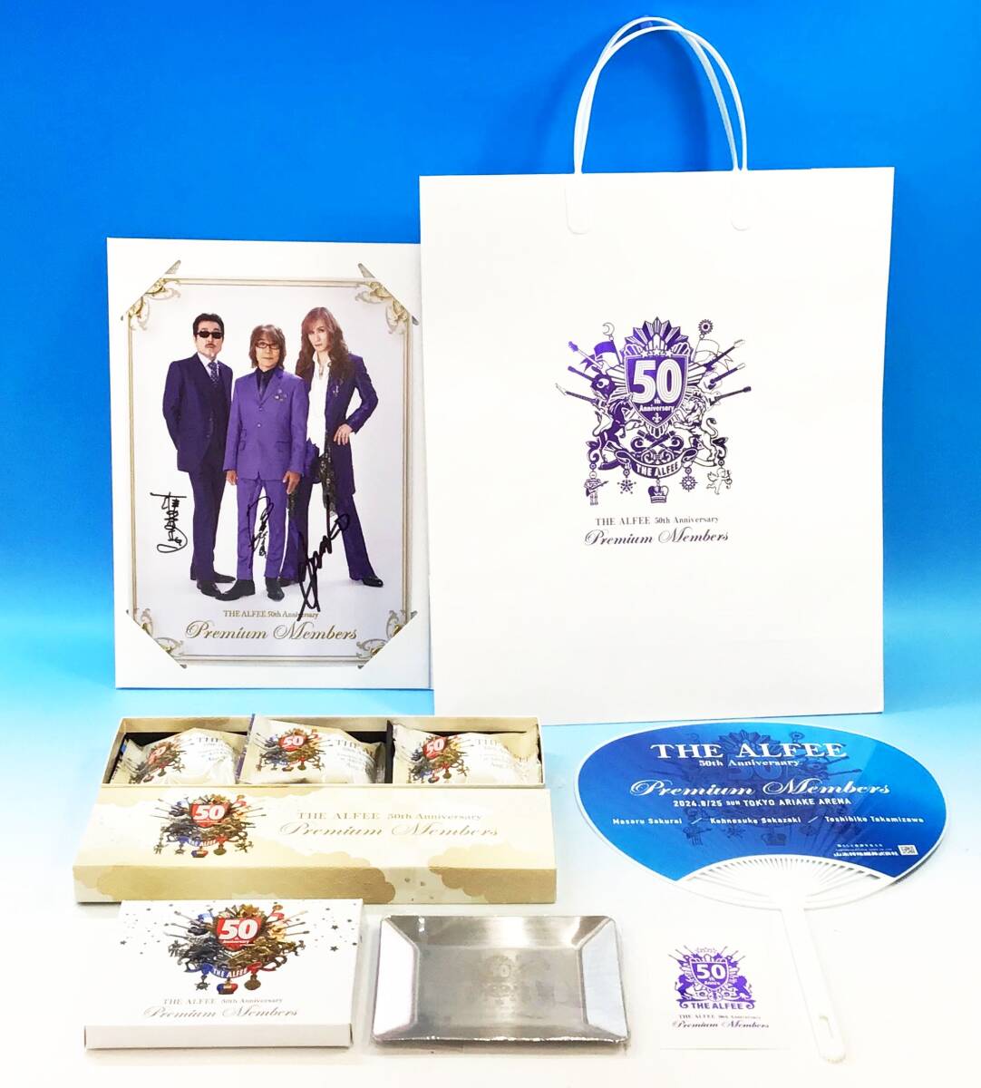 THE ALFEE 50周年 と40周年プレミアムメンバーズグッズ THE ALFEE 50