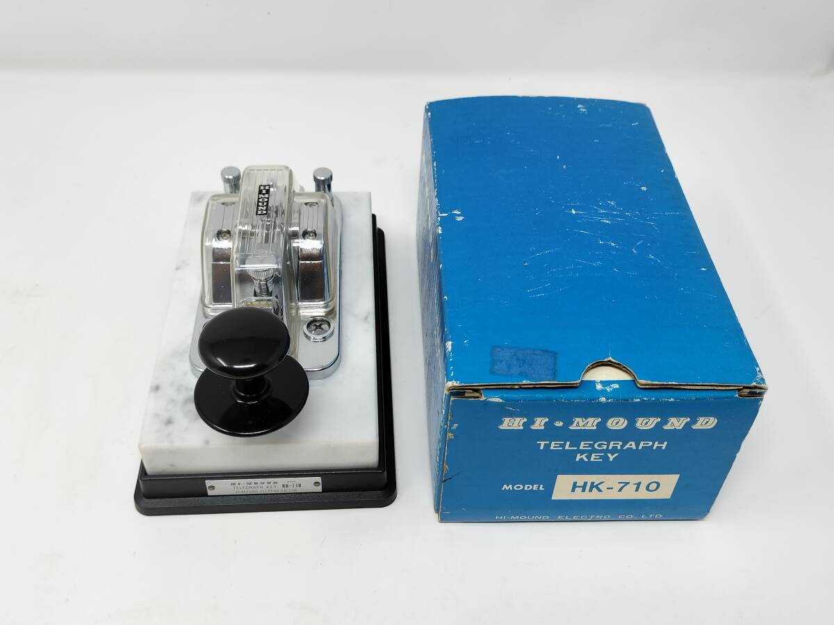 HK-710 KEY TELEGRAPH HH-710 w Natural HI MOUND HK-710 TELEGRAPH KEY