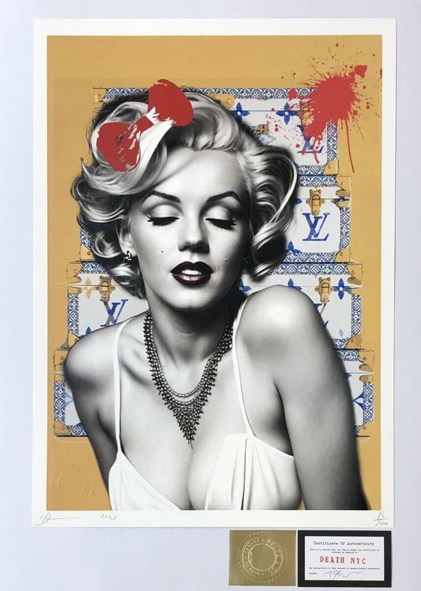 DEATH NYC 世界限定100枚 アートポスター 奈良美智 NARA YOSHITOMO