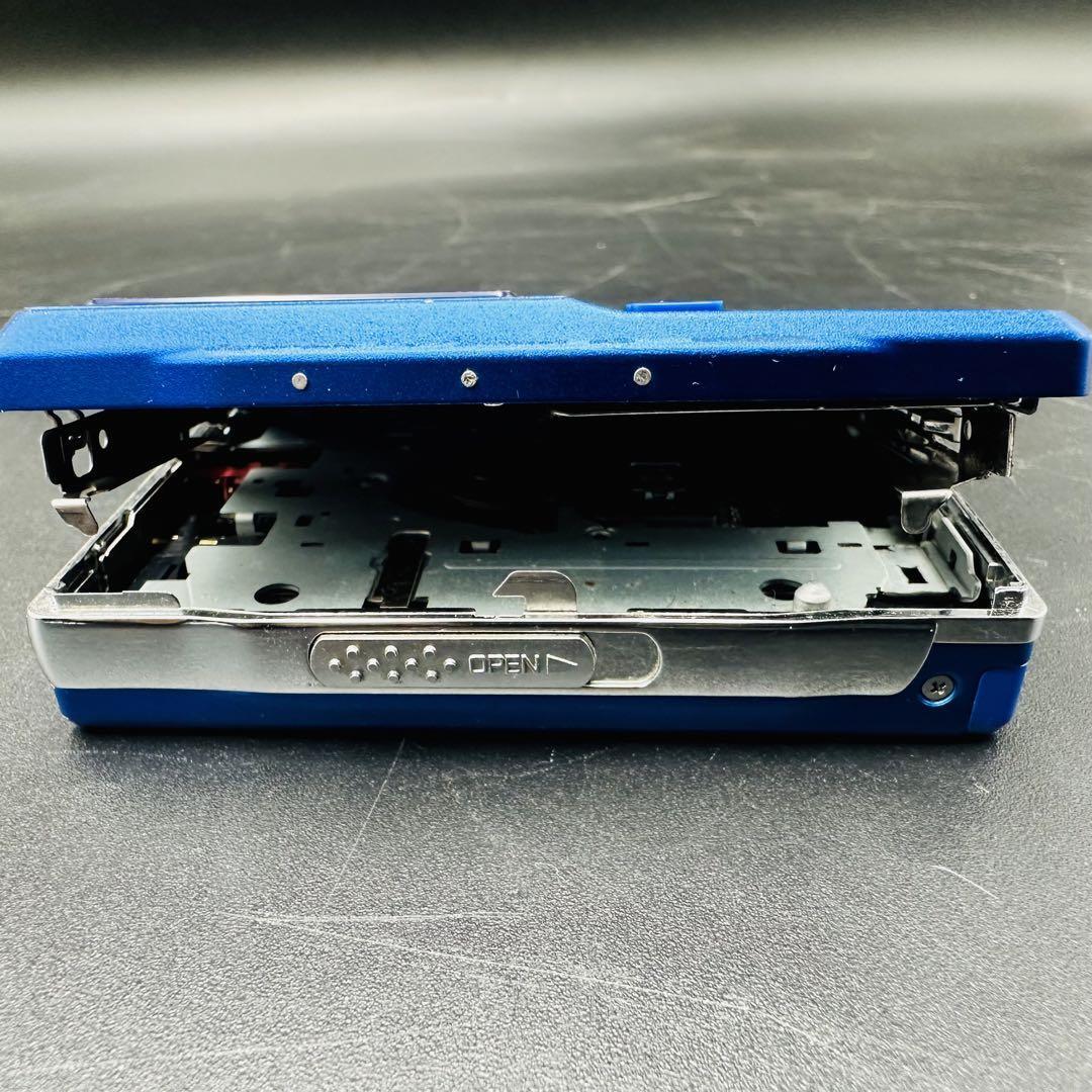 SHARP シャープ 1-BIT ポータブルMDプレーヤー MD-DR77 ブルー 青