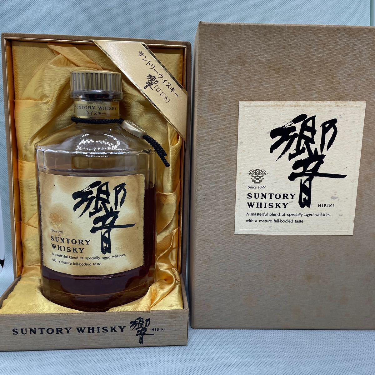 未開栓響 サントリーSUNTORY ウィスキーゴールドラベル箱付き