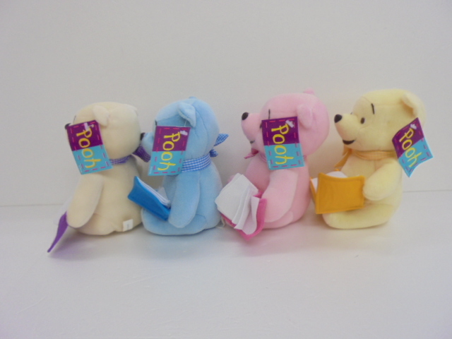 プーさん ぬいぐるみ（5色セット）約30cm