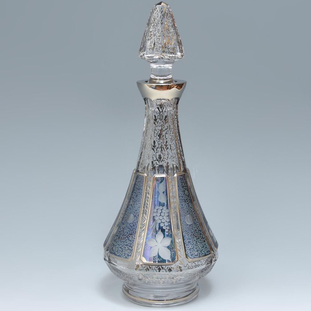 Egermann LASKAラスカ ボヘミアガラス クリスタルガラス デキャンタ