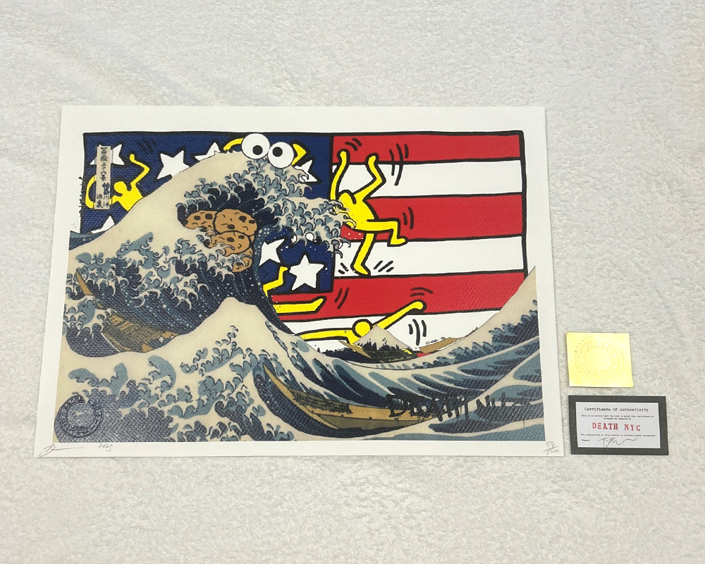 売約済! DEATHNYC 世界限定100枚 バンクシー スープ缶 カウズ