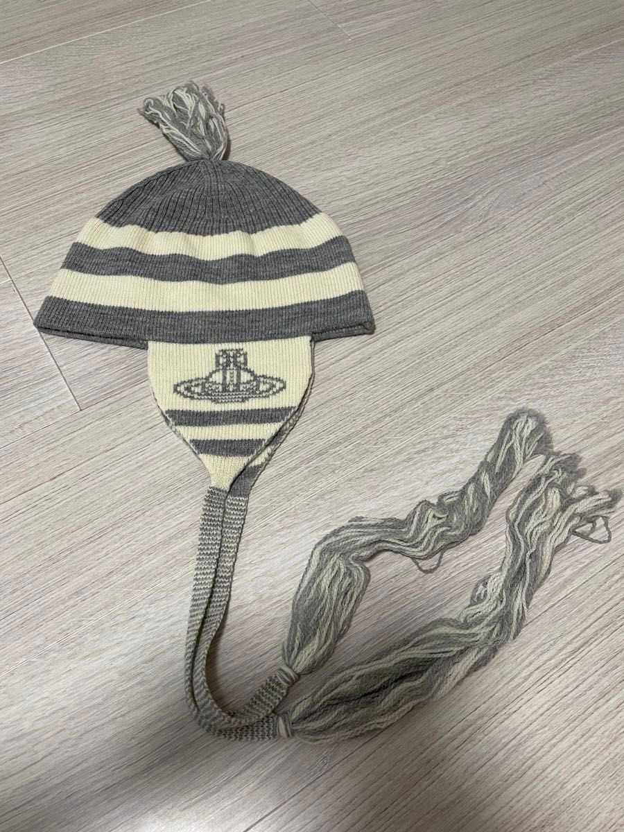 Vivienne Westwood ニット帽 ライトグレー ORB 帽子｜Yahoo!フリマ（旧