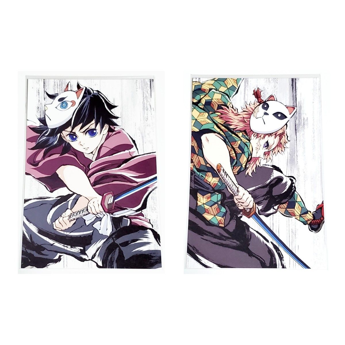 2点セット】鬼滅の刃 全集中展 幕間画ポストカード 柱稽古編 冨岡義勇