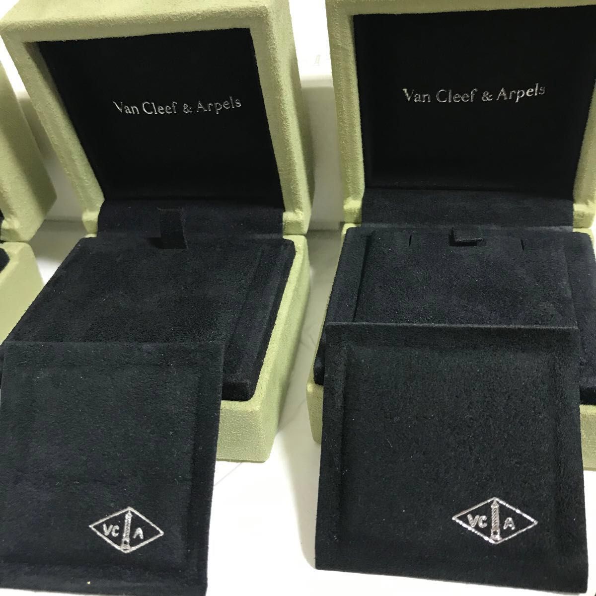 Van Cleef & Arpels ジュエリーボックス 箱 セット 空き箱