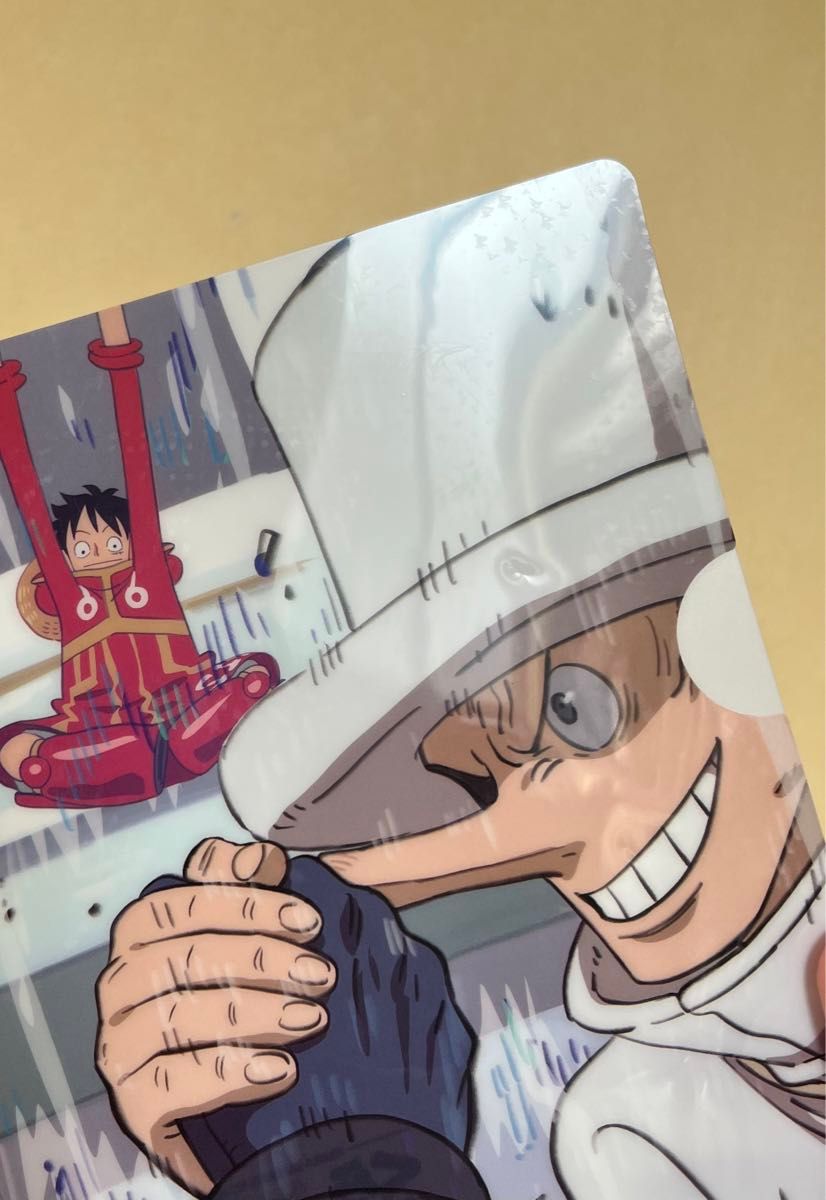 ワンピース クリアファイル B5サイズアニメ版 ルフィ・ゾロ・サンジ