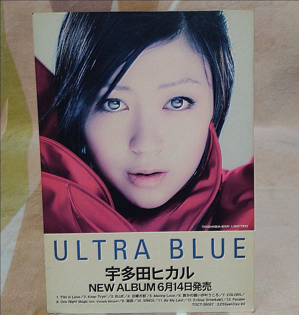 超激レア！】宇多田ヒカル First Love メッセージパネル