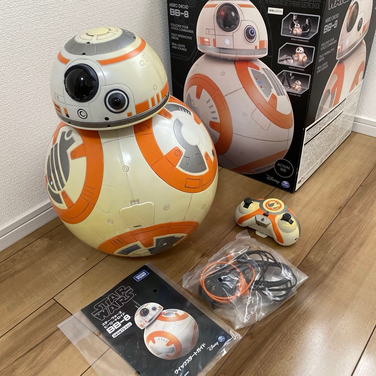 動作未確認 タカラトミー STAR WARS ヒーロードロイド BBー8 希少 未