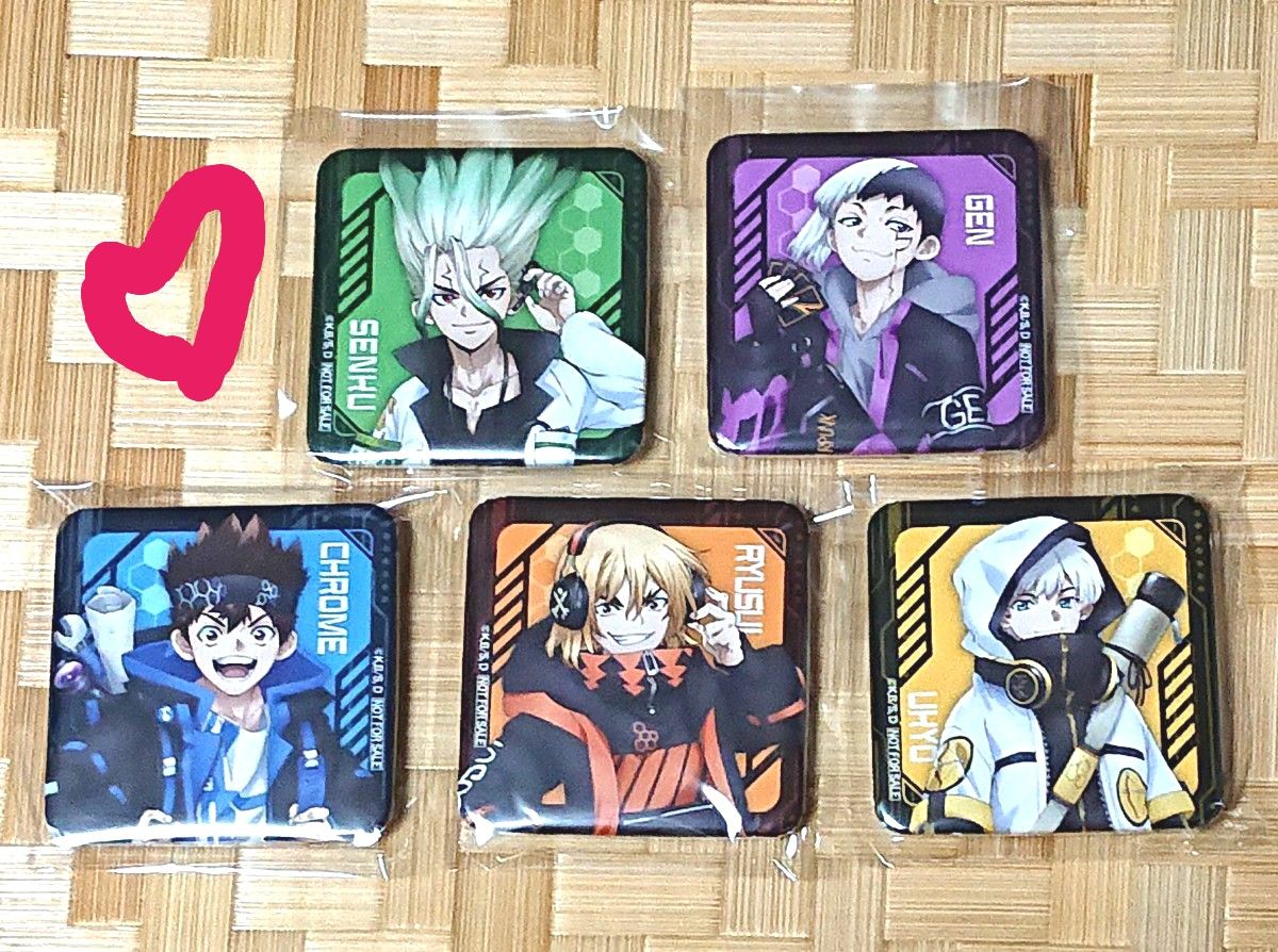 Dr.STONE サイバーパンク 缶バッジ 商品案内📢】 TVアニメ「Dr.STONE