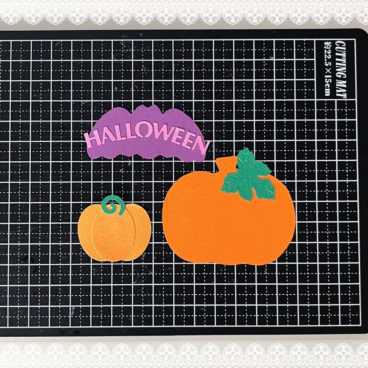 クラフトパンチ ペーパークラフト メッセージカード ハロウィン