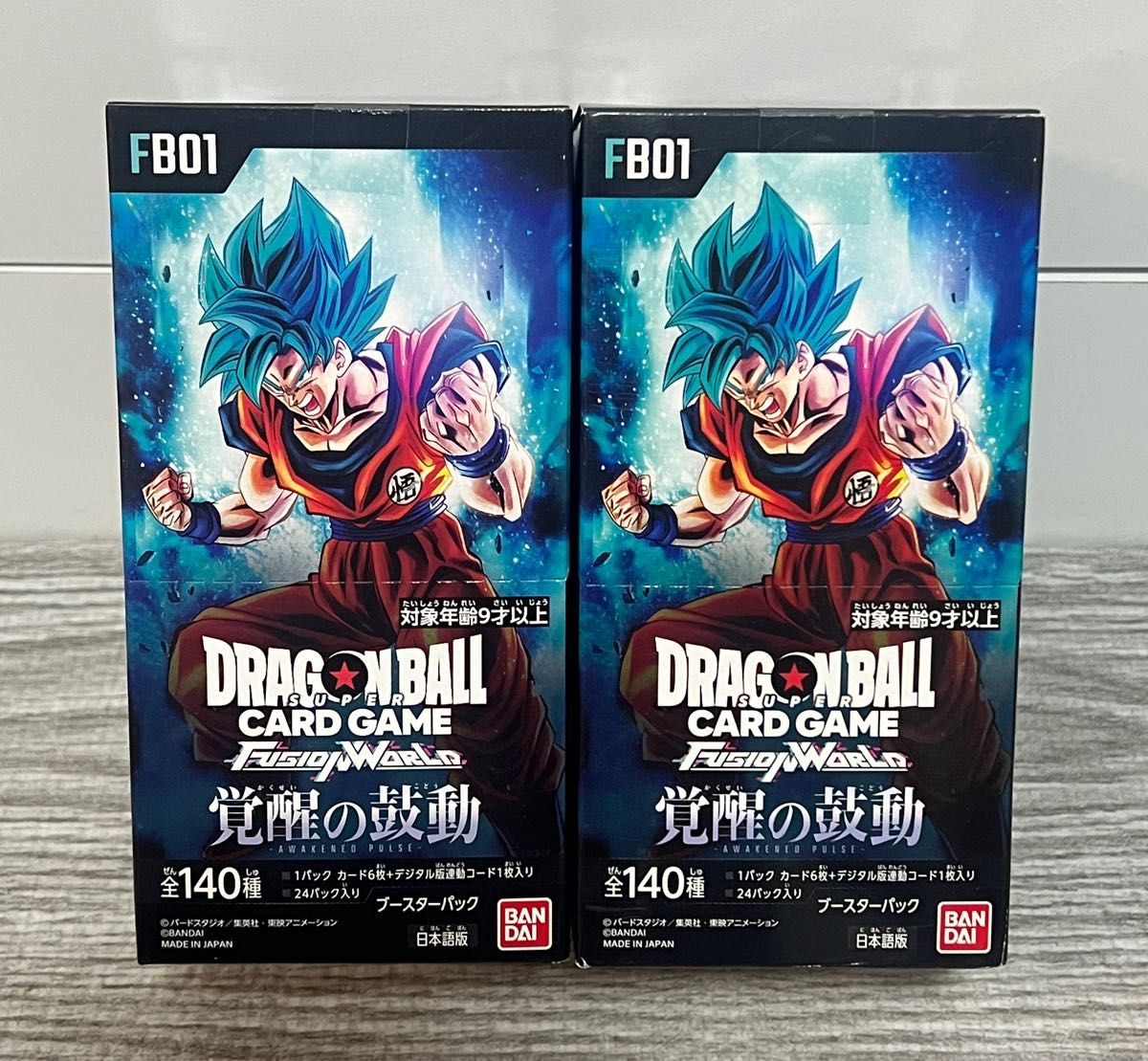 フュージョンワールド 覚醒の鼓動 未開封BOX×6（テープあり4、テープ