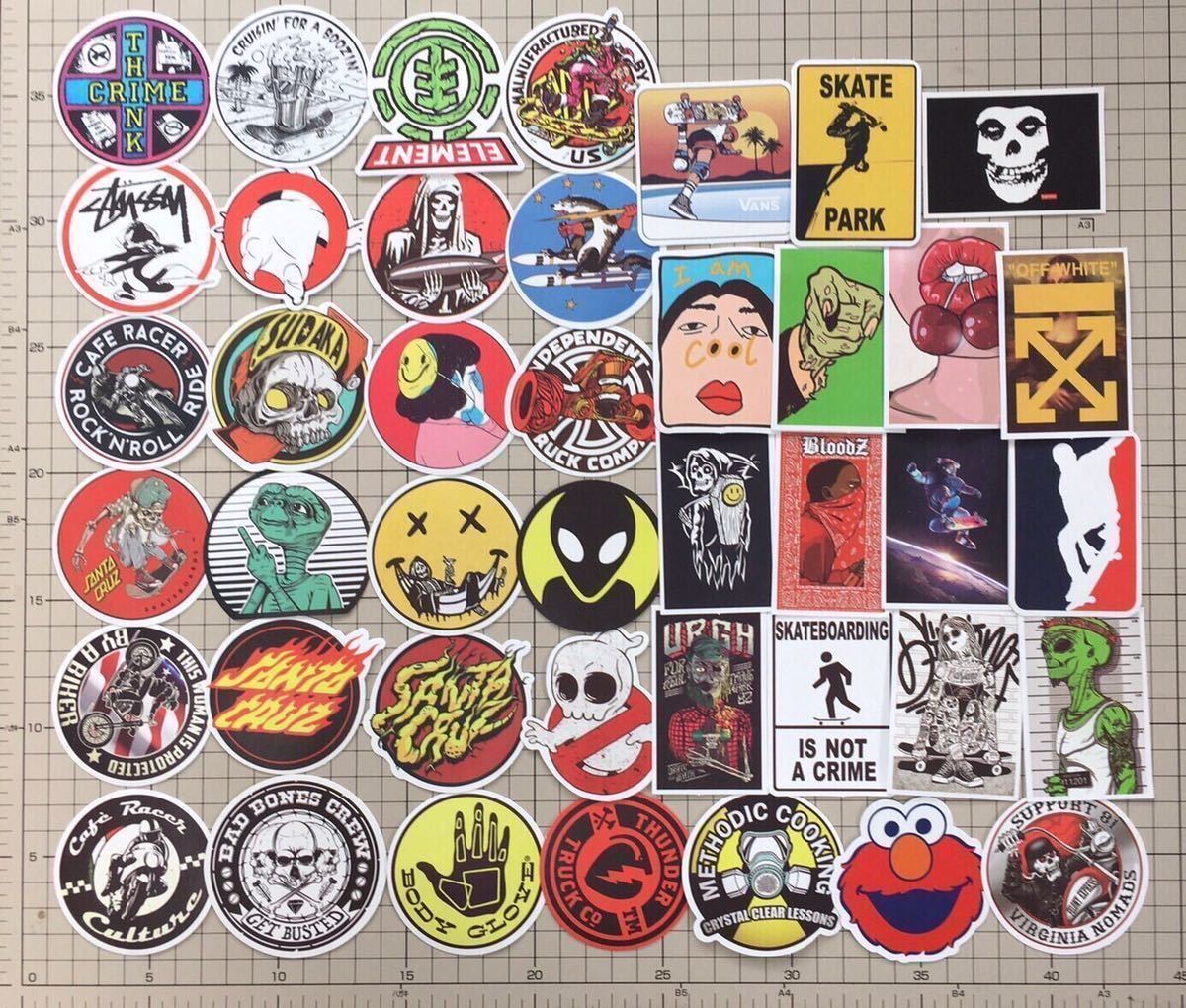 81番Z スケボー B 100枚 セット ステッカー 検/ストリート スケーター