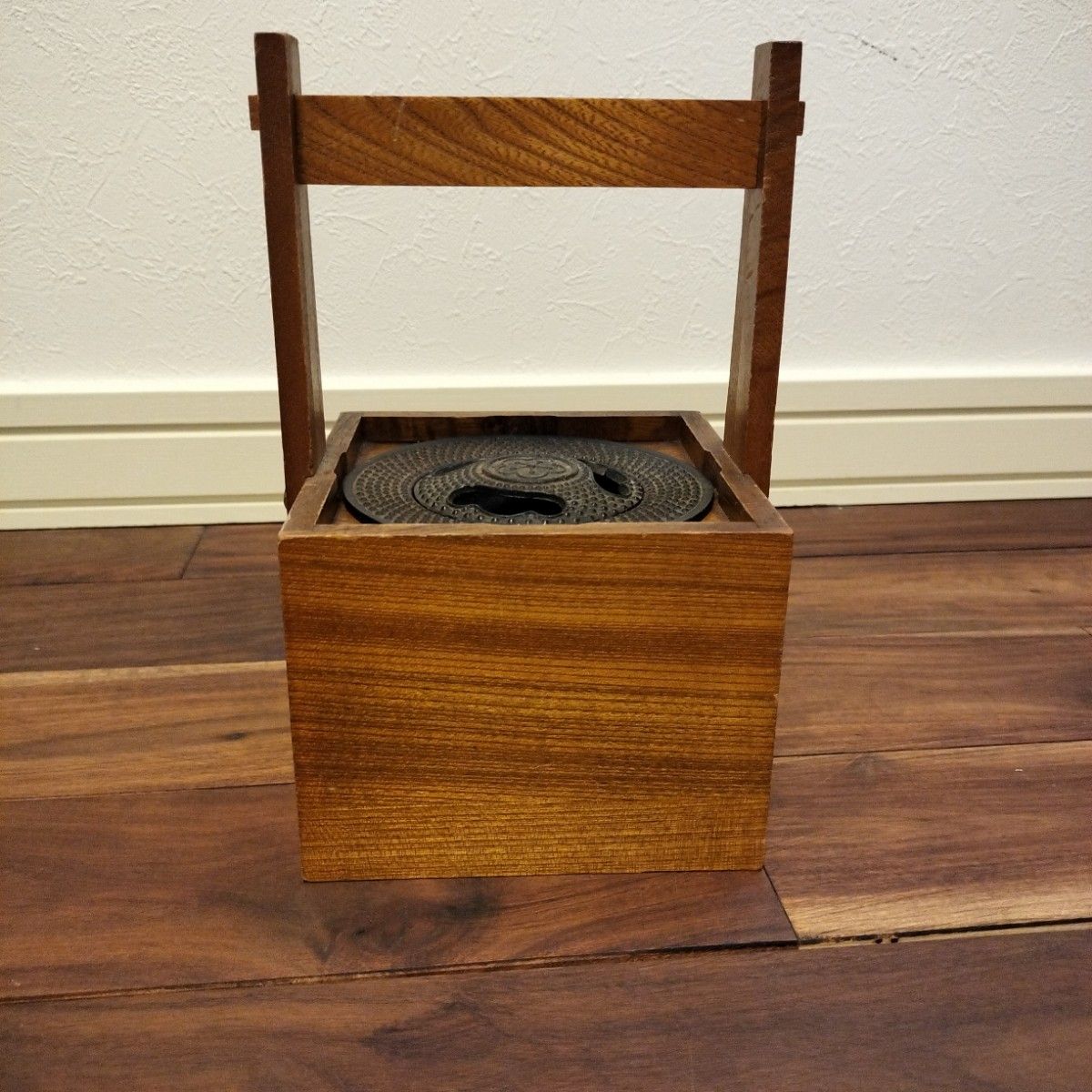 煙草盆 木製 灰皿 昭和レトロ 小物入れ アンティーク レトロ 古民具