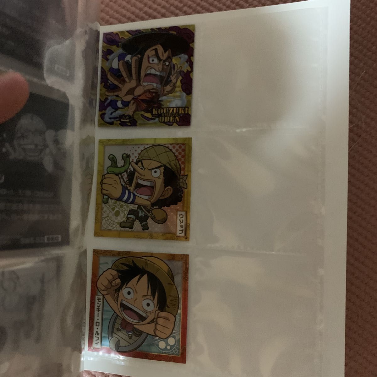 ONE PIECE 大海賊シールウエハース収納ファイル