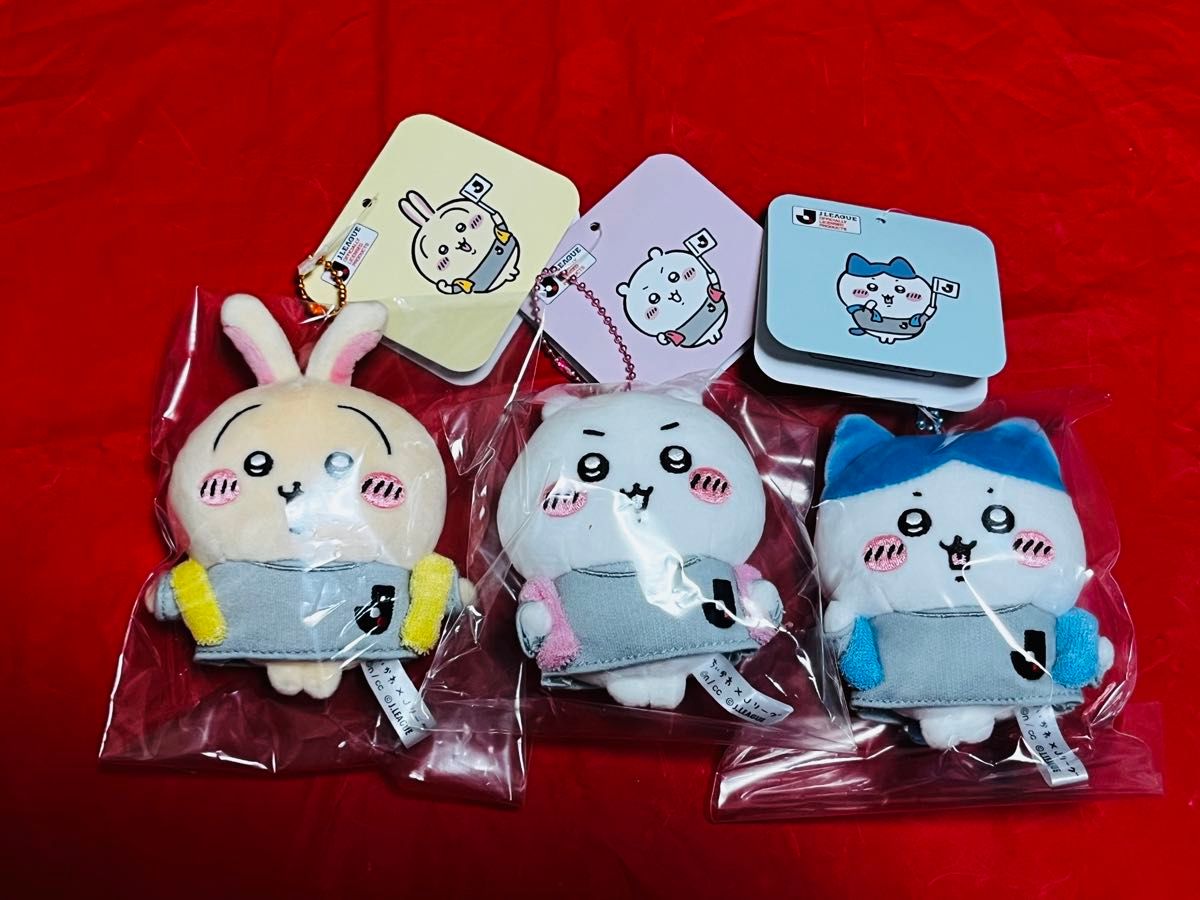 正規品】ちいかわ×Jリーグ ユニフォームマスコット 6個セット