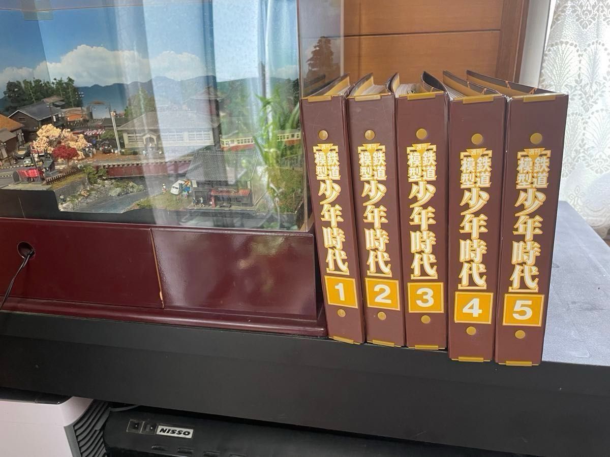 鉄道模型 少年時代 完全セット 完成ジオラマ 専用アクリルケース/台