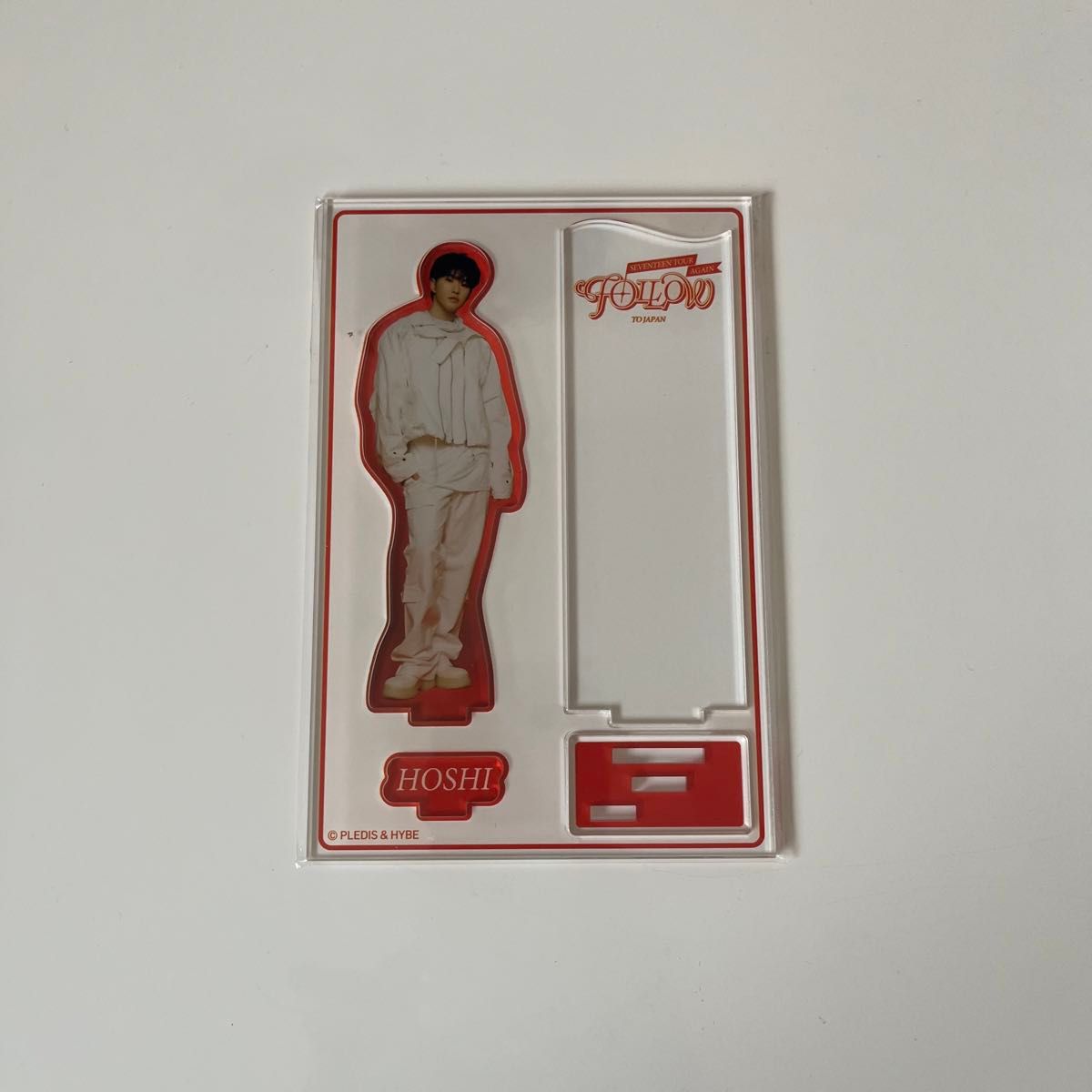 SEVENTEEN セブチ ホシ FOLLOW AGAIN JAPAN ツアーグッズ アクリル