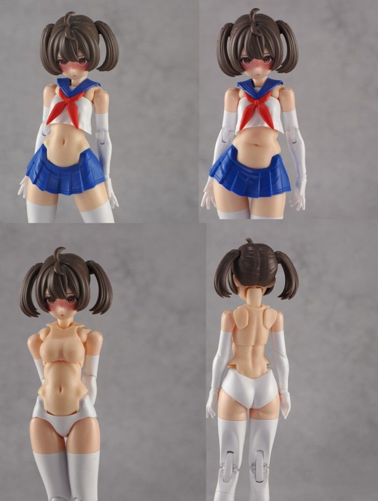 メガミデバイス バスタードール用カスタムバスト お腹パーツ2種キット