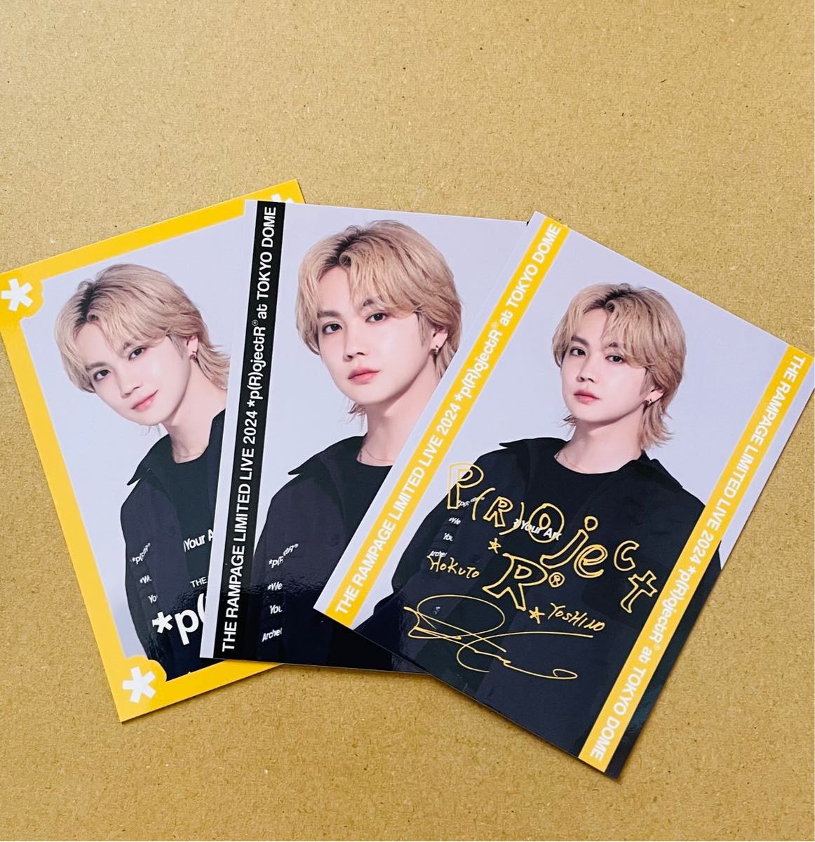 RAMPAGE 吉野北人 フォトカード シクレ シークレット p(R)ojectR at