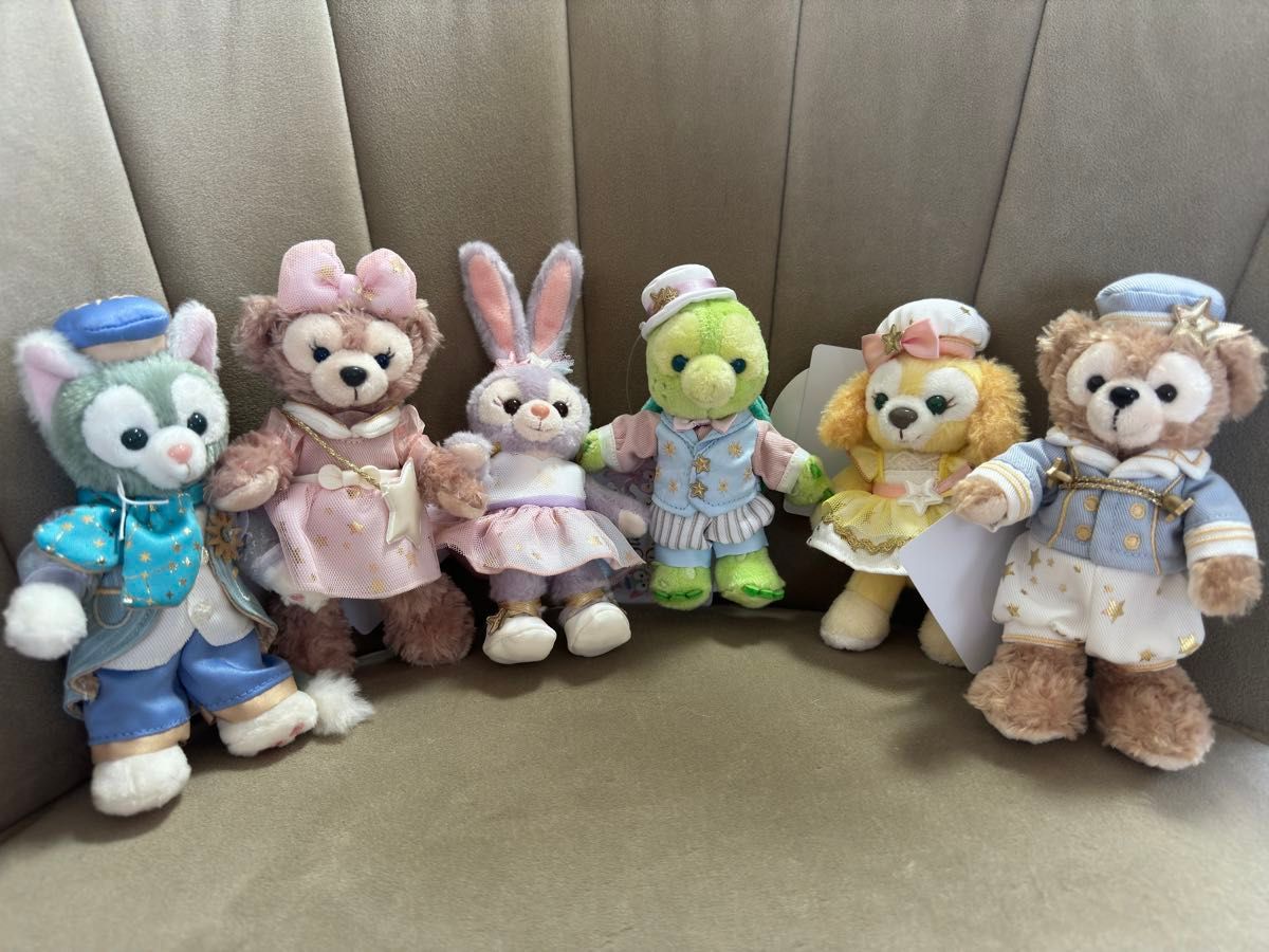 スターリードリームス ぬいぐるみバッジ 6点セット ディズニーシー20