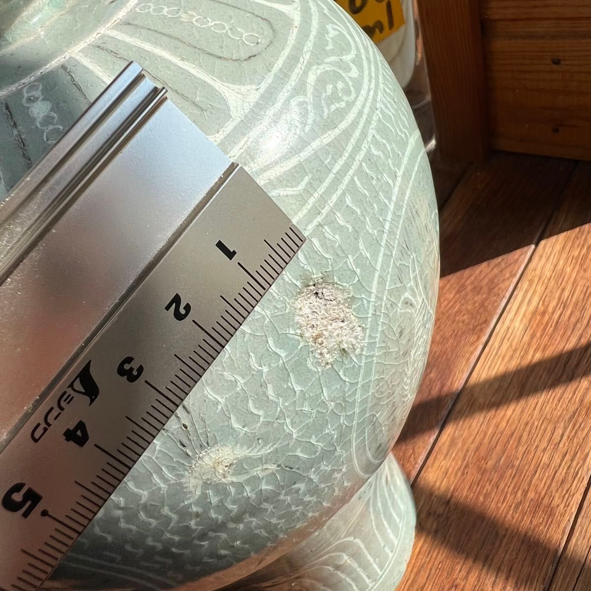 李朝 双魚 遊魚文 鶴 梅瓶 朝鮮 古美術 骨董 高麗 青磁 粉青沙器 魚紋