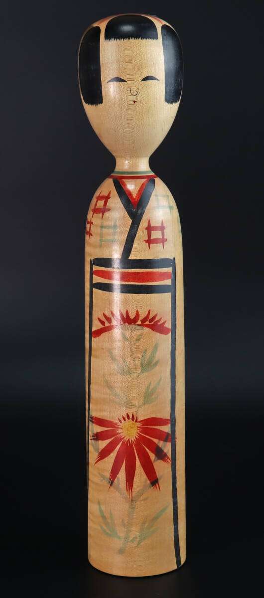 佐藤兼一 木地山 伝統こけし 佐藤秀一 こけし 伝統こけし 木地山系