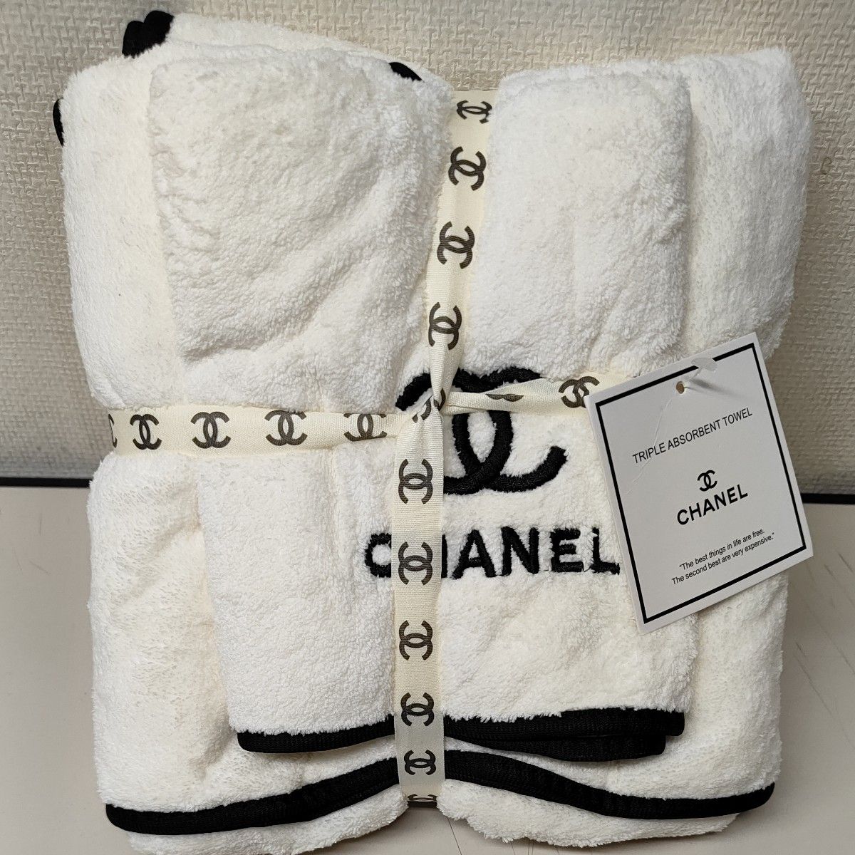 専用】新品CHANEL バスタオル&フェスタオル 2枚セット Supsale