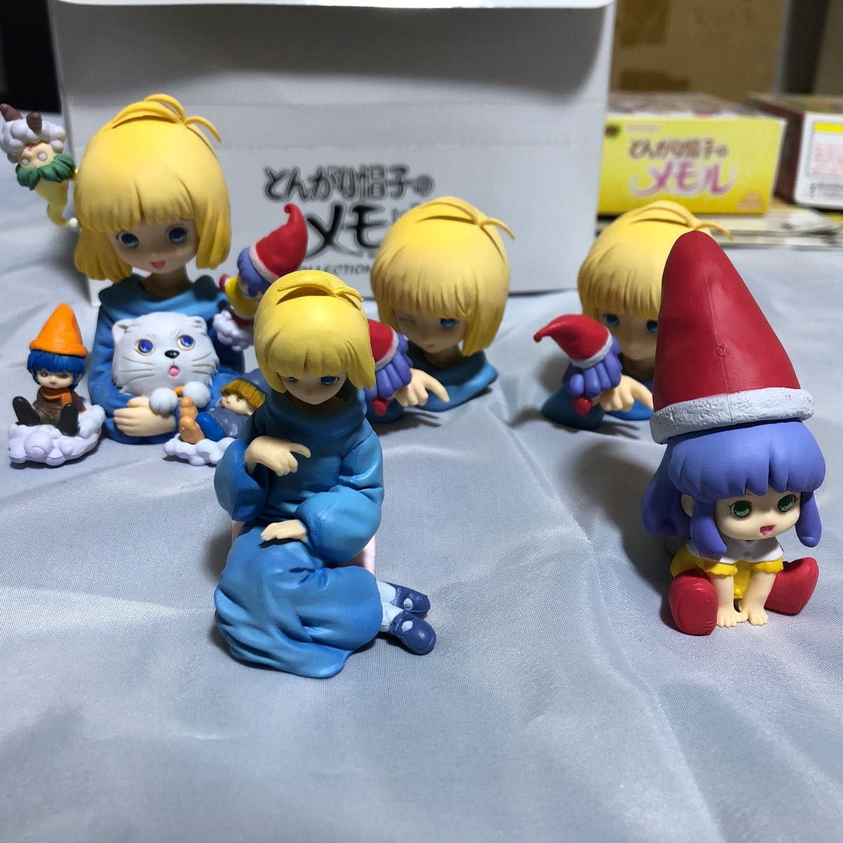 とんがり帽子のメモル コレクションフィギュア 全6種セット 若干難あり