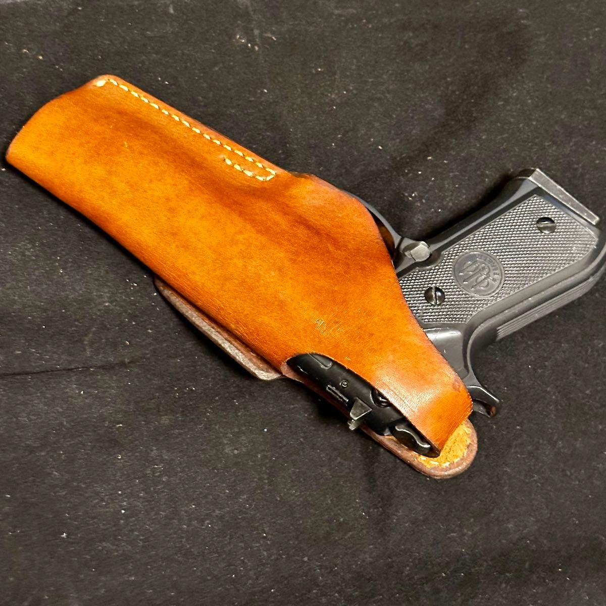 整備済 アローイント AW 八幡商事 レザー ヒップホルスター ベレッタ