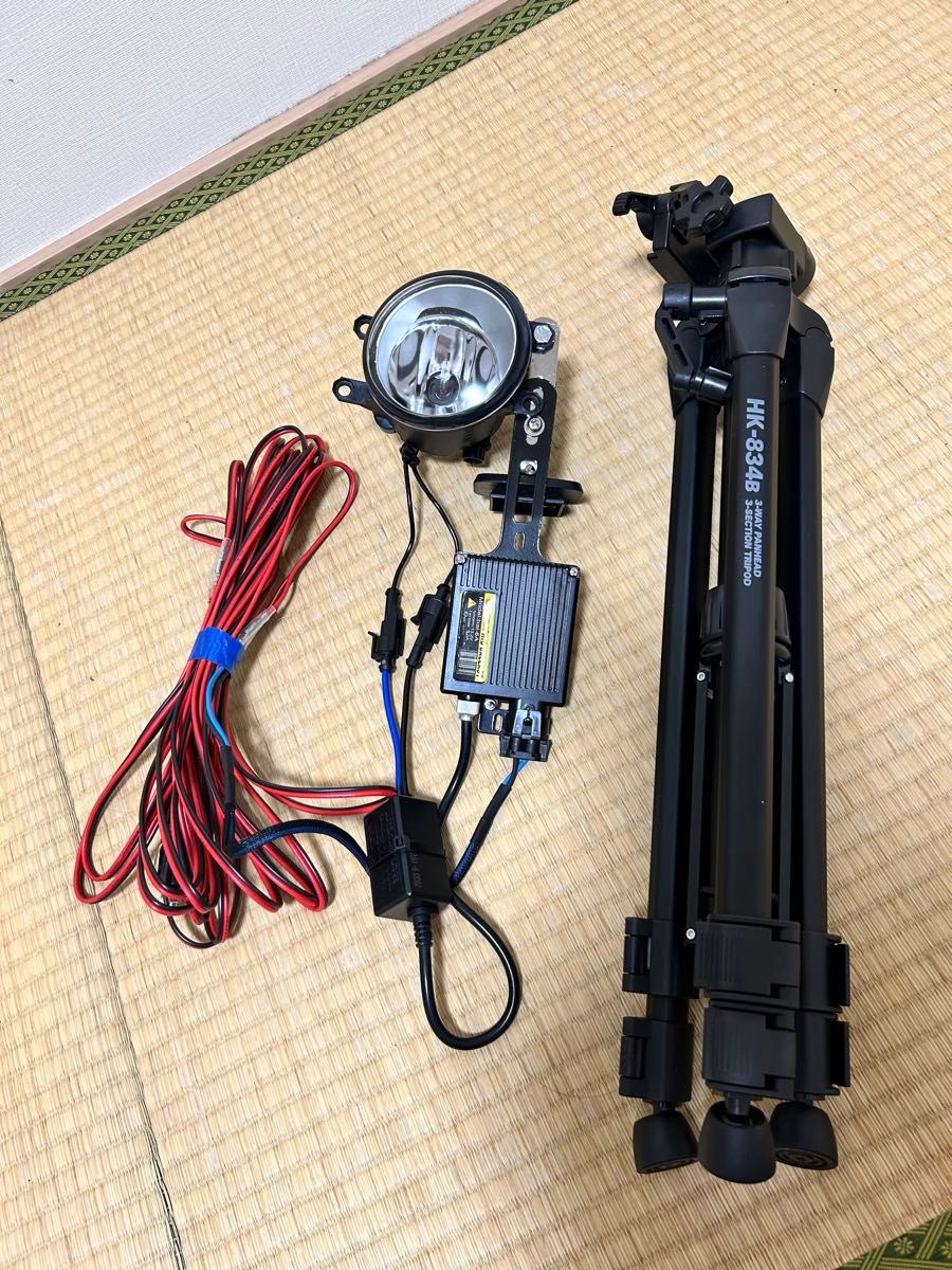 新品HIDライトトラップ 強力約55～100W調整式 紫外線強化バルブ 灯火